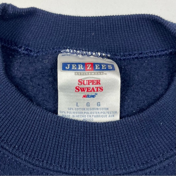 Vtg Tom Brady New England Patriots Mens Crewneck Sweatshirt Large Y2K Map C2 - Picture 3 of 8